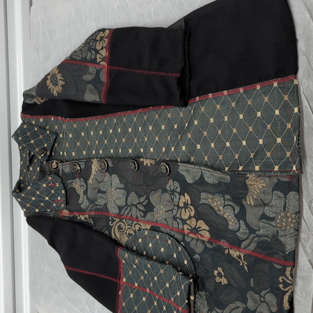 Moka Sport Patchwork Art to Wear Trench SC.XL